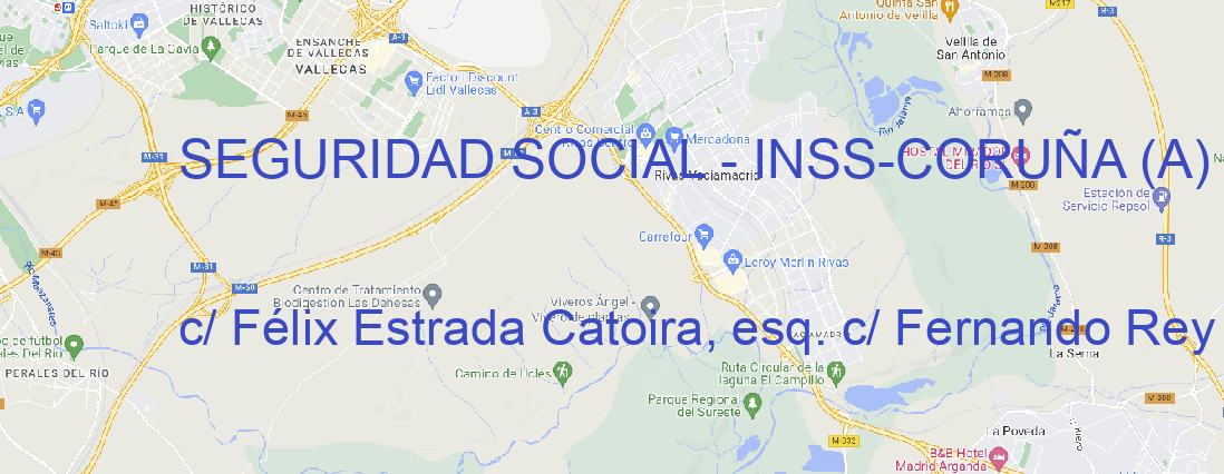 Oficina SEGURIDAD SOCIAL - INSS CORUÑA (A)